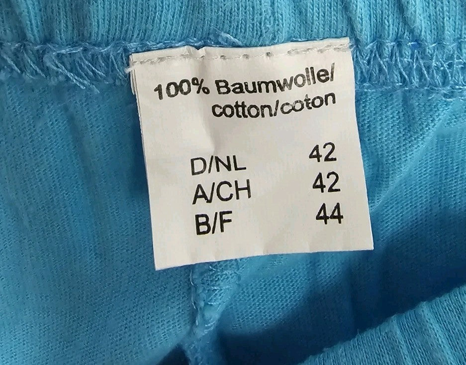 EK9304 Damen  Schlafanzug Top Ten by Eva Maria Sauer Gr.42 Blau6