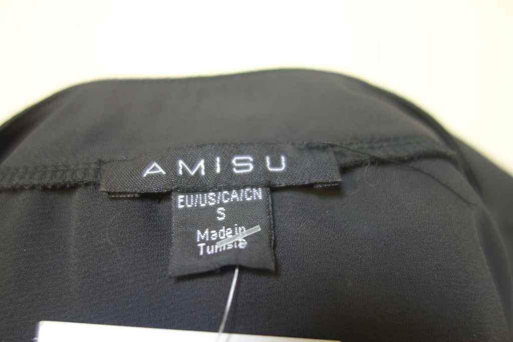 EK1635 Damen Bluse von Amisu, schwarz, Gr. S4