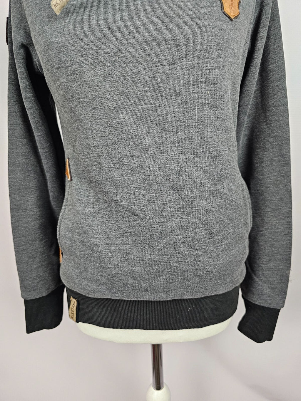 EK5688 Damen Pullover von Naketano, grau, Gr. S2