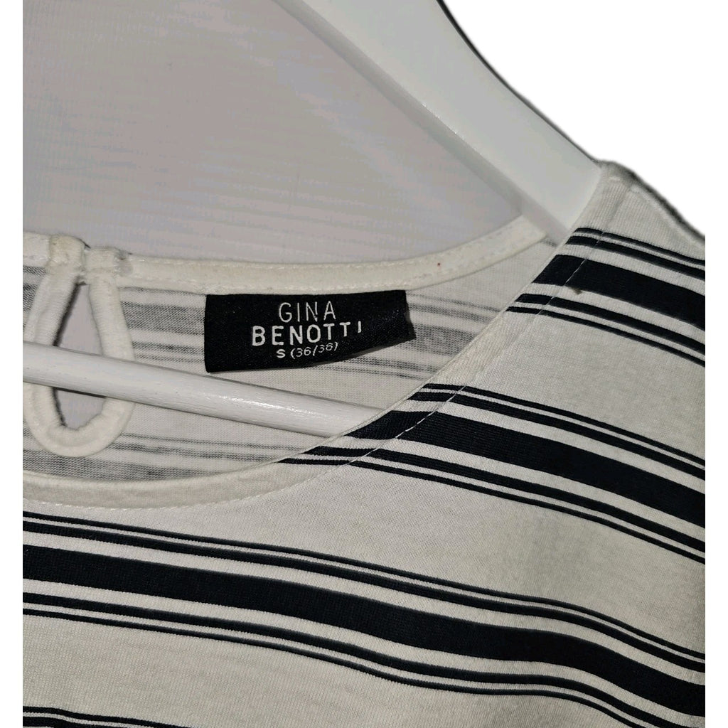 EK11233 Damen T-Shirt von Gina Benotti, Weiß, Gr. S1