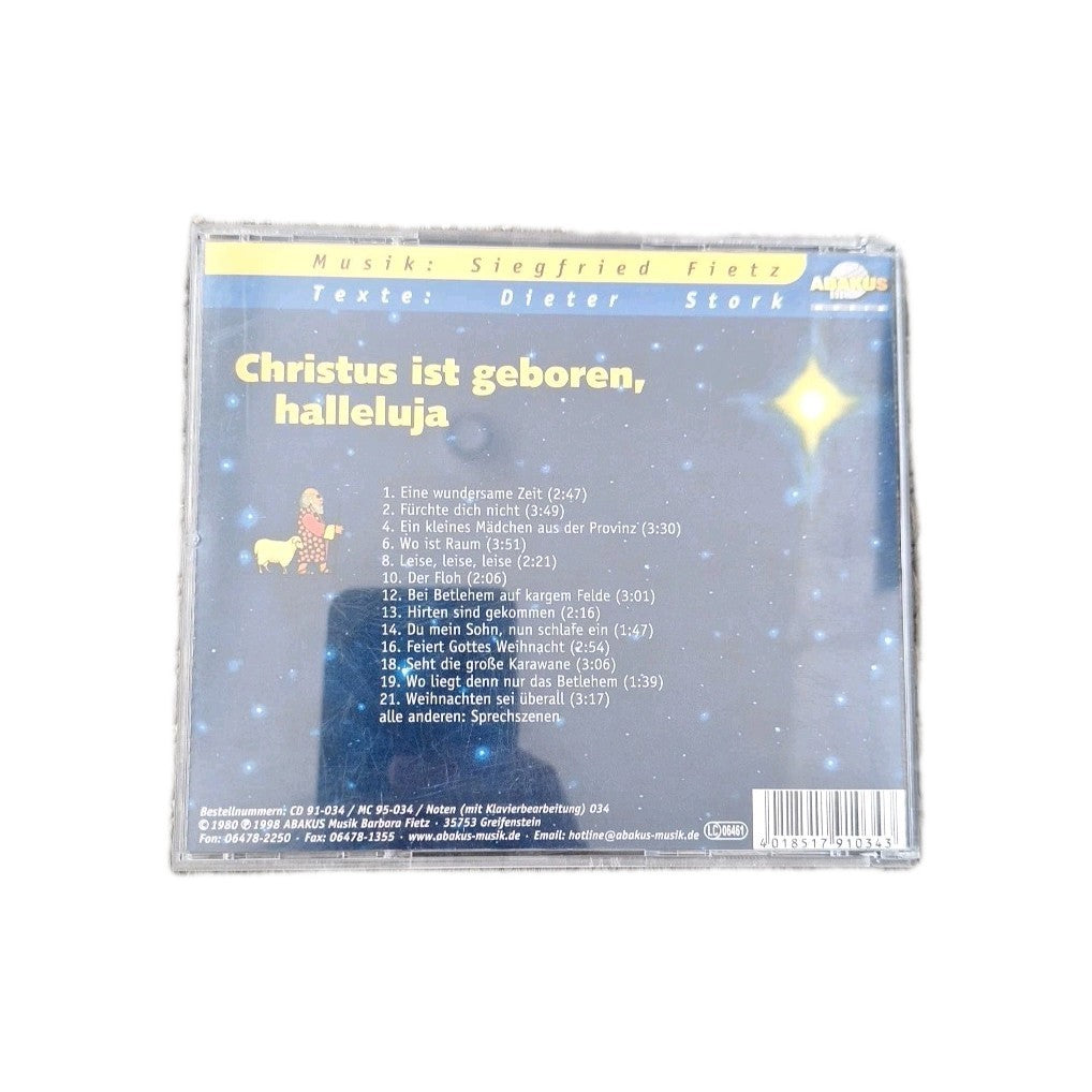 EB3646 Christus ist geboren, halleluja von Siegfried Fietz, Diete...CD1