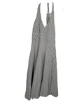 EK9656 Damen Kleid von H&M, grau-weiß, Gr.360