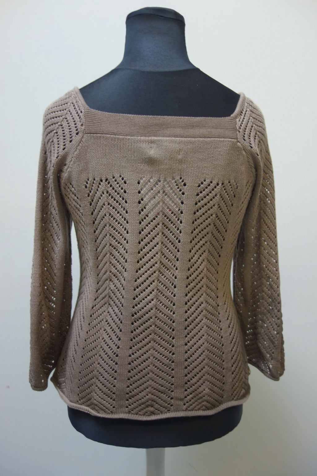 EK1712 Damen Pullover von Fransa, hellbraun, XL4