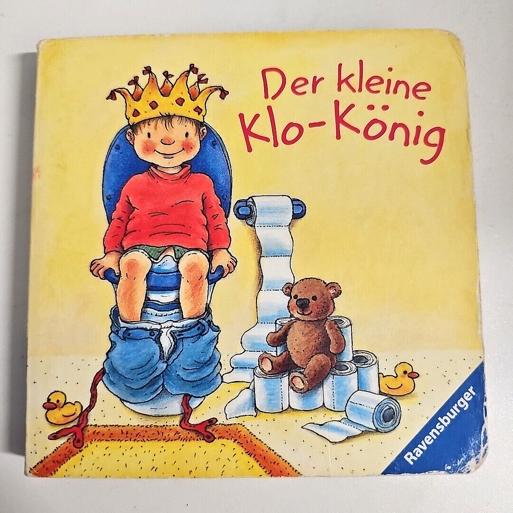 EB2457 Der kleine Klo-König von Sandra Grimm (2006, Kartonbuch)0