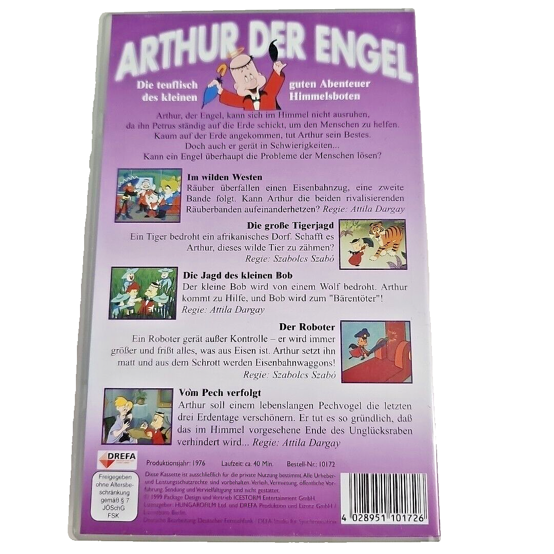 EB2467 Arthur der Engel-Die teuflisch guten Abenteuer des kleinen Himmelsb.|VHS 1