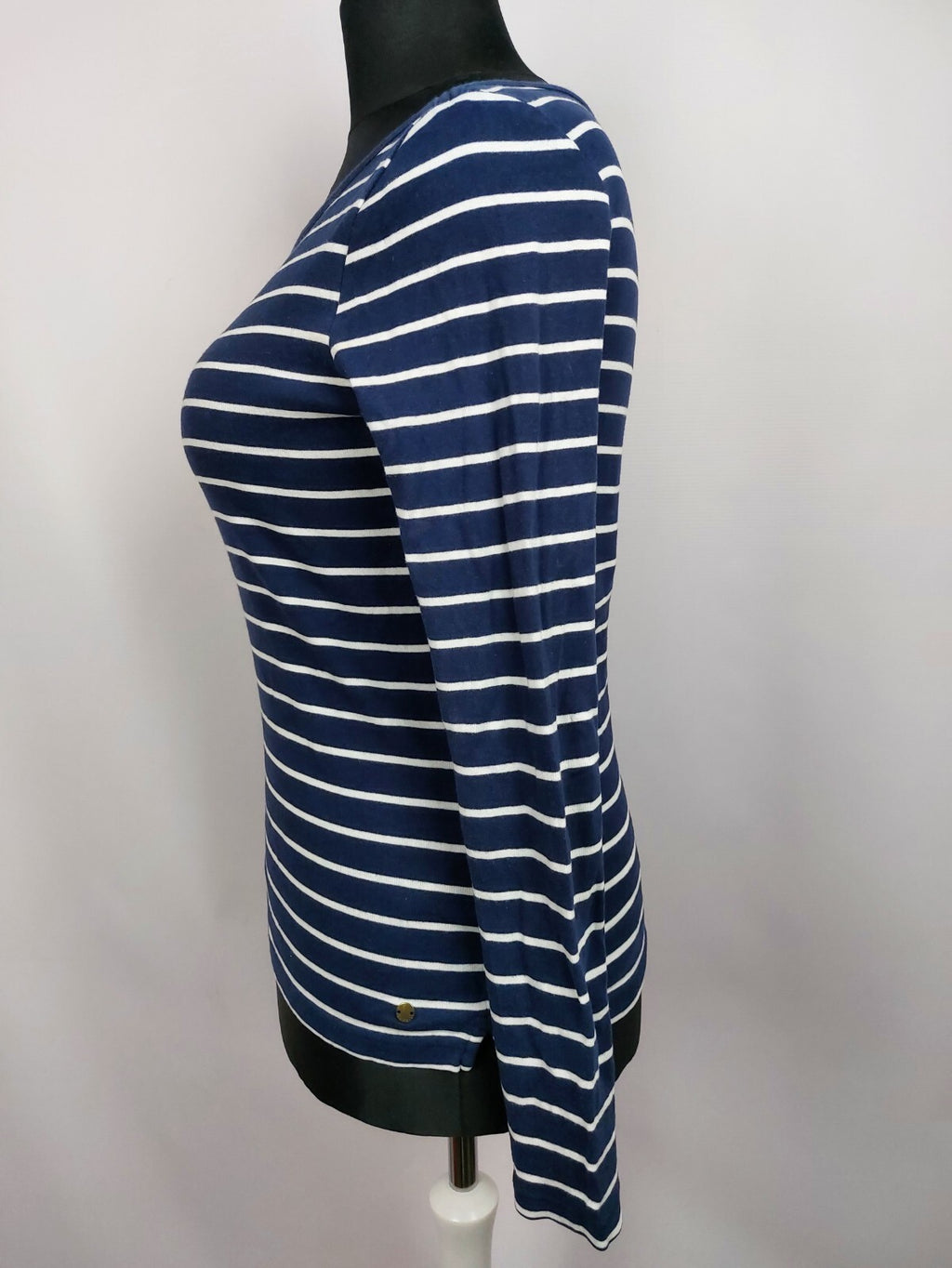 EK4778 Damen Langarmshirt von Esprit, blau-weiß, Gr.XL2