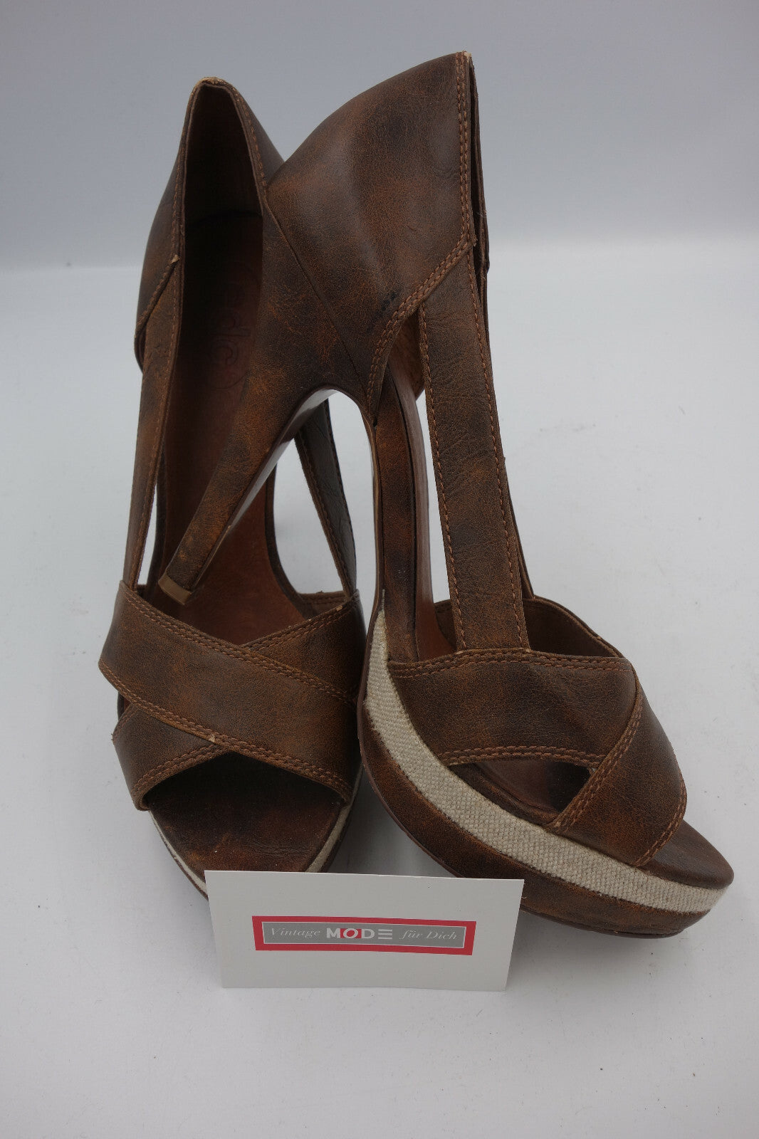 ES0439 Damen Sandalen von edc, braun, 400