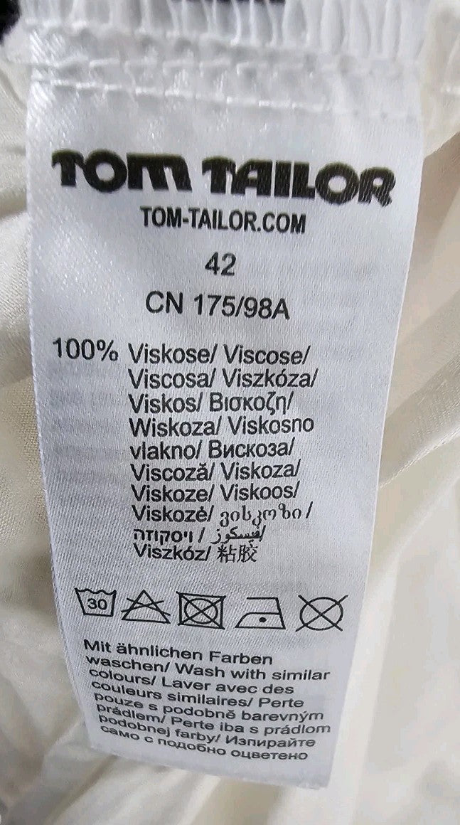 EK8437 Damen Bluse von Tom Tailor, weiß, Gr.425