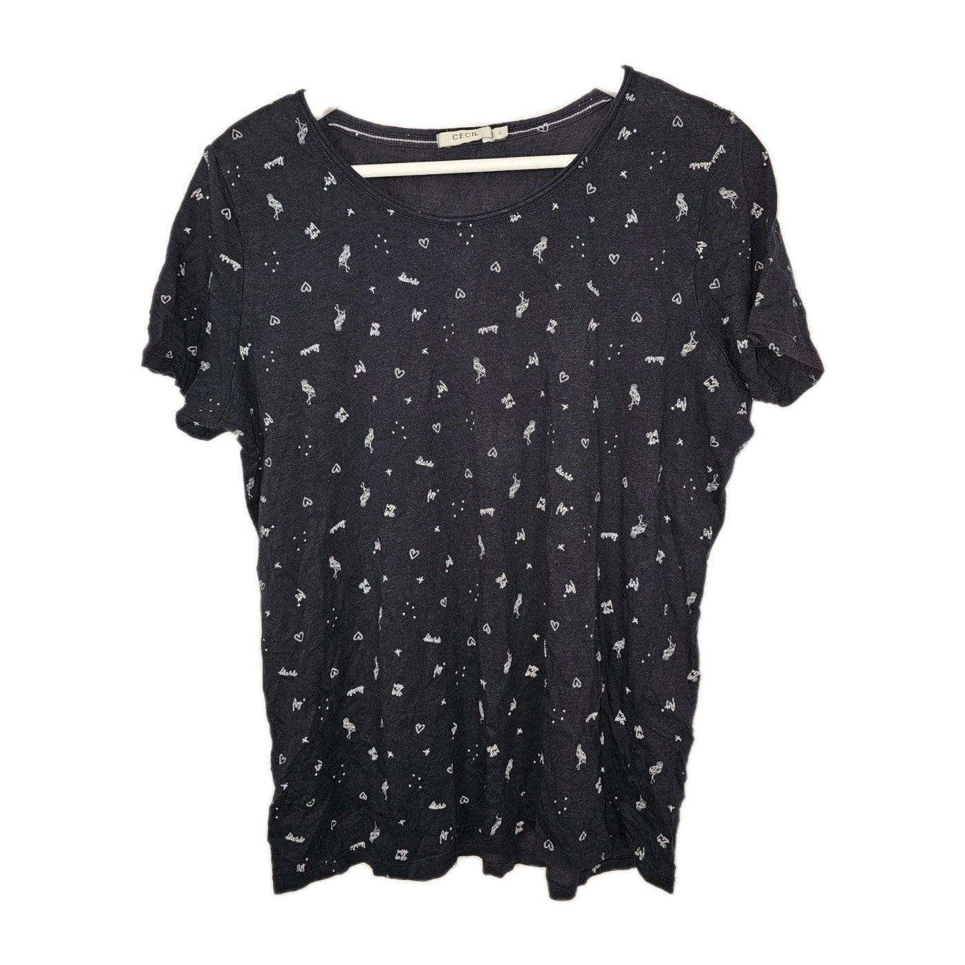 EK10939 Damen T-Shirt von Cecil, blau, Gr.L0