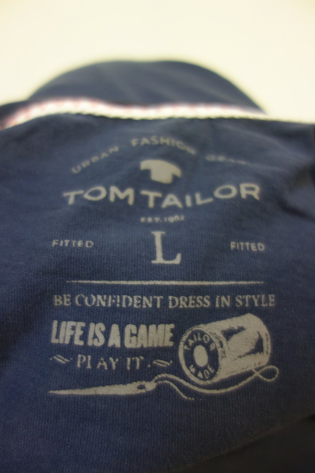 EK0245 Damen T-Shirt von Tom Tailor, dunkelblau, L3