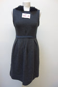 EK1986 Damen Kleid von Schumacher, dunkelgrau/schwarz, Gr. S0