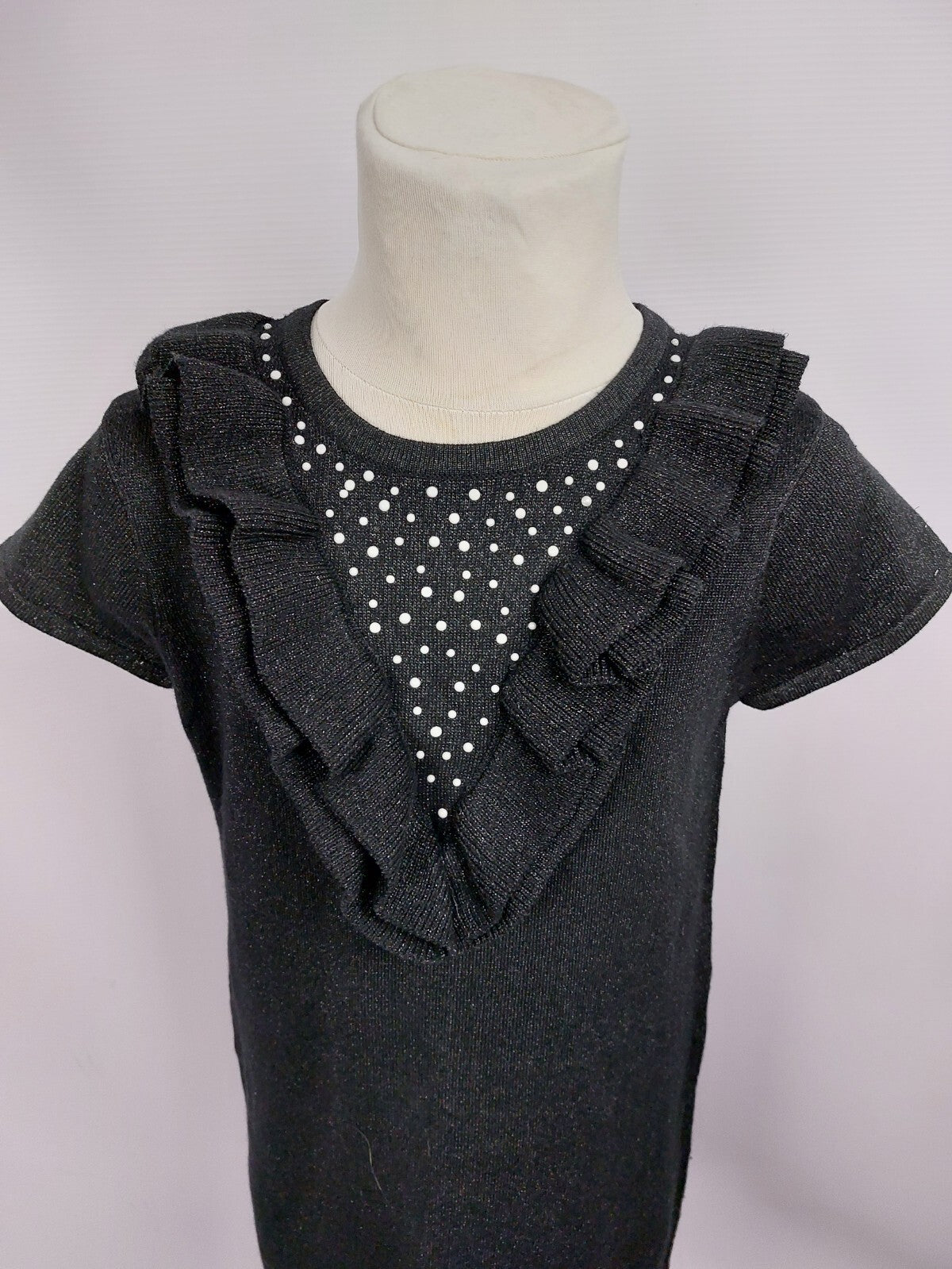 EK4536 Mädchen Kleid von Orchestra, schwarz, Gr.1401