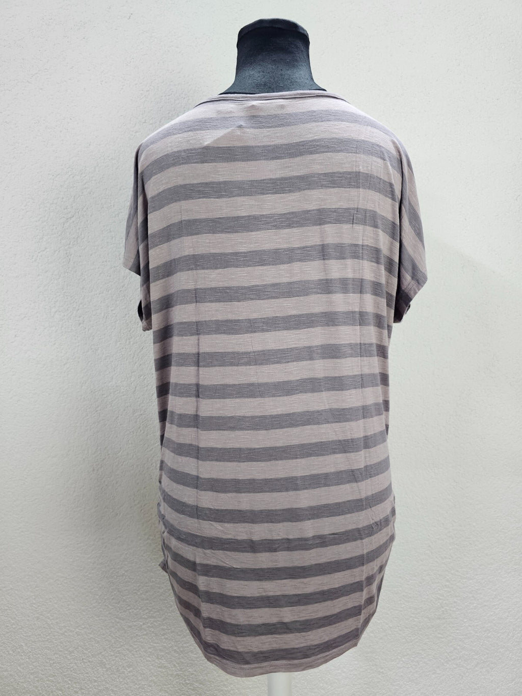 EK3583 Damen T-Shirt von Woman by Tchibo, braun/grau, Gr.48/504