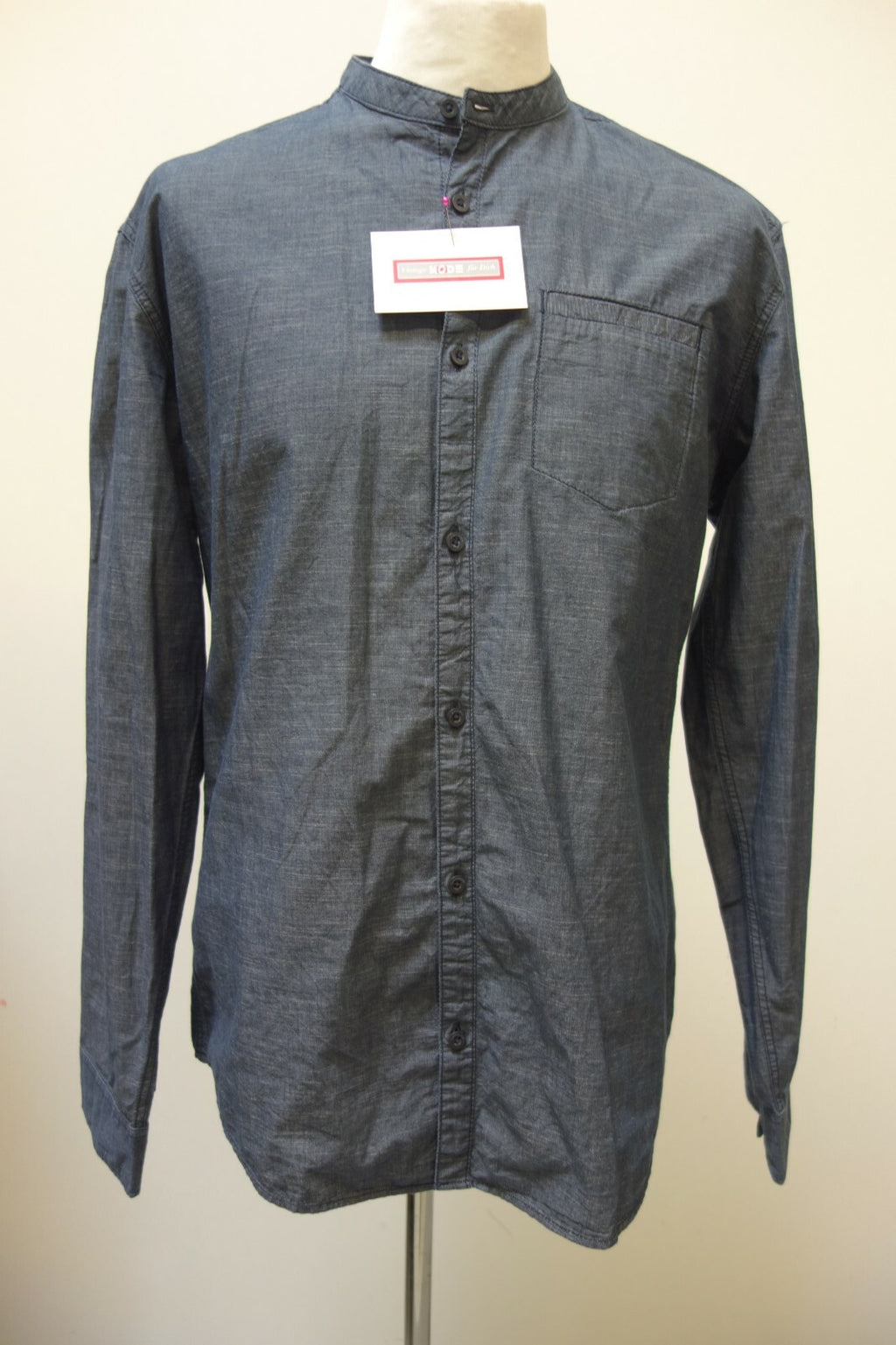 EK0307 Herren Hemd von Q/S, blaugrau, Gr. XL0