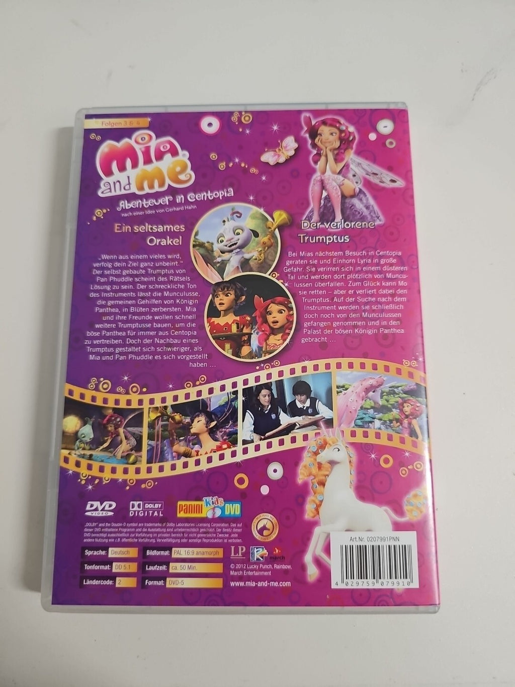 EB1750 Mia and me - Das geheimnisvolle Orakel, DVD, gebraucht und Neuwertig 2