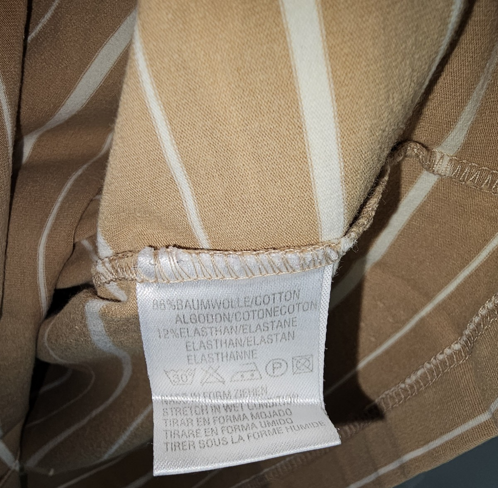 EK7566 Damen Langarmshirt von Marc O'Polo, beige, Gr.L3