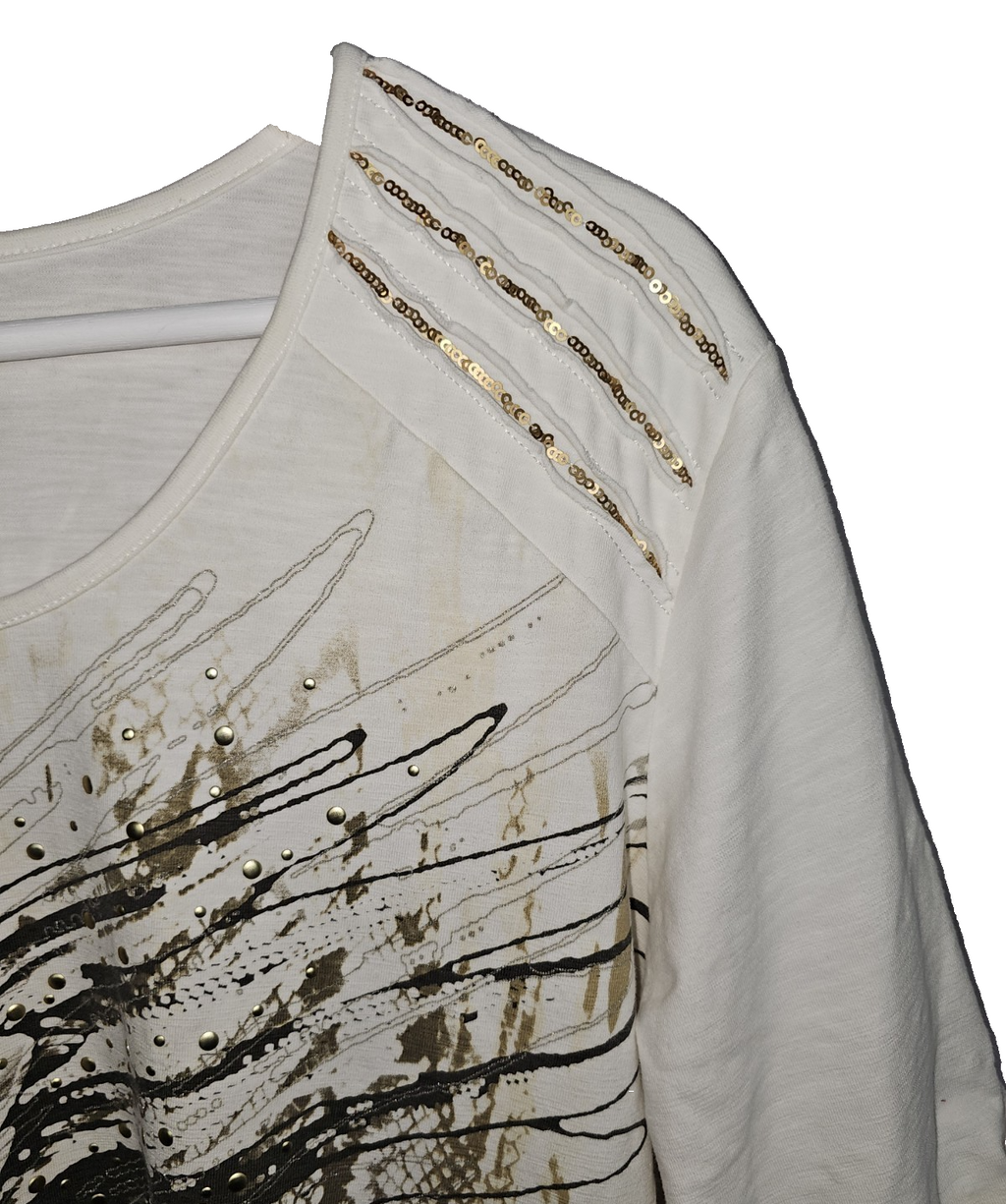 EK7610 Damen T-Shirt von Gelco, weiß, Gr. 42 ( Größentabelle)3