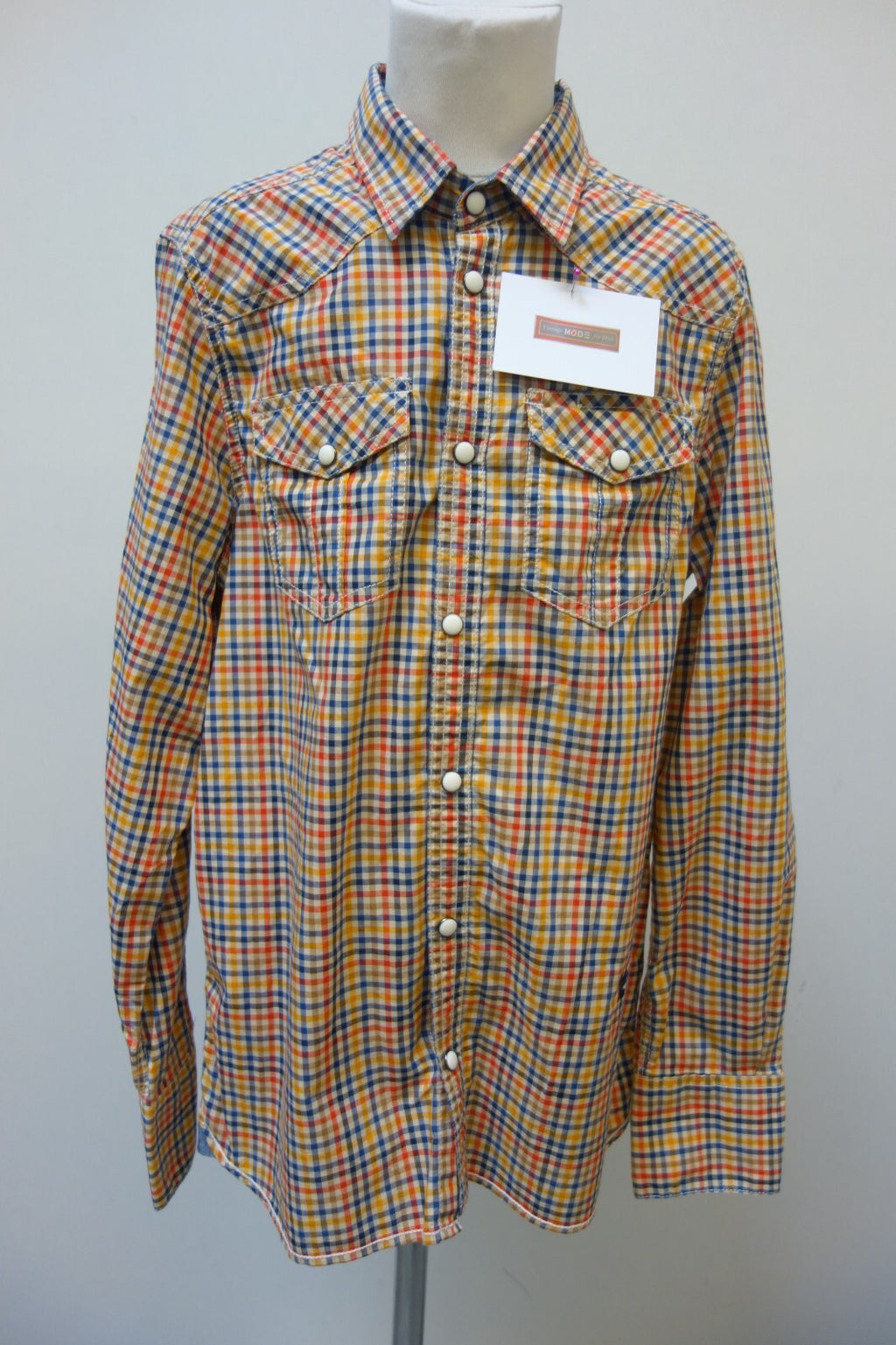 EK3506 Jungen Hemd von Tom Tailor, bunt kariert, Gr. 1640