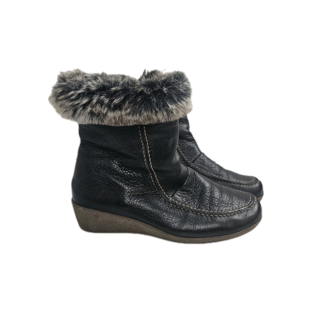 ES162 Damen Boots Vitaform Gr.36 Schwarz1