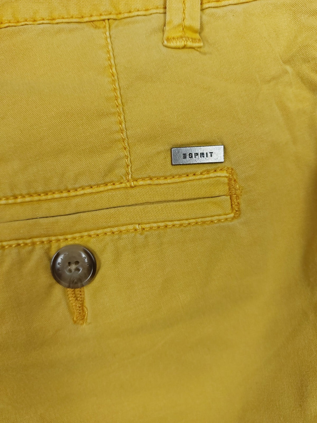 EK5132 Damen Shorts von Esprit, senfgelb, Gr. 367