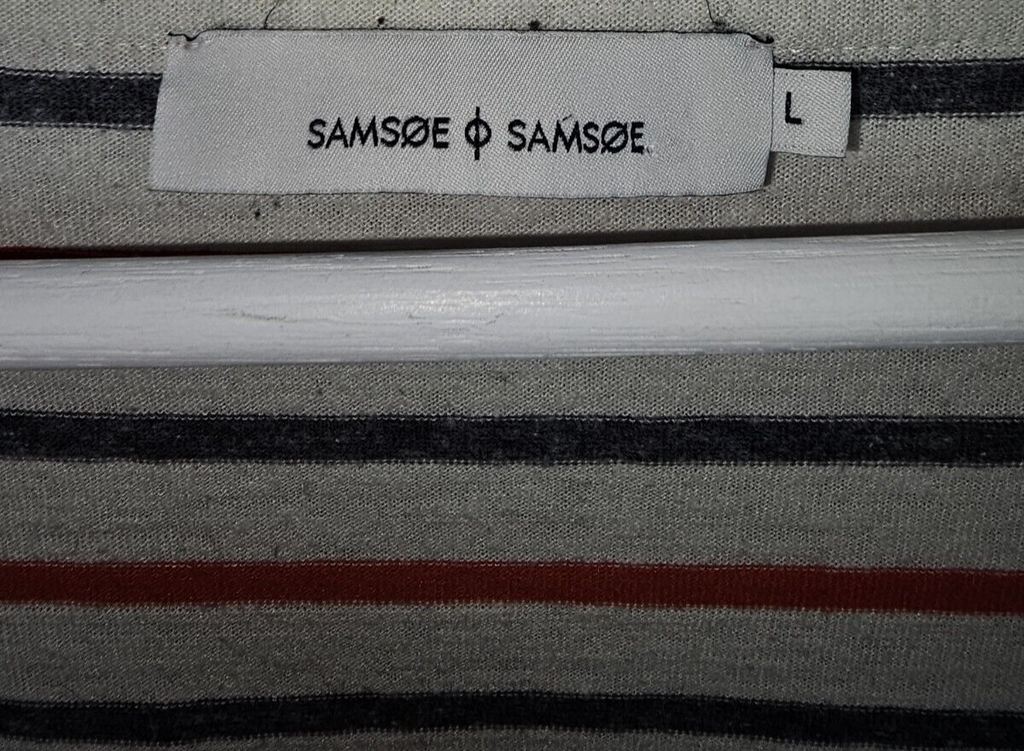 EK6951 Damen Tshirt von Samsøe & Samsøe, Mehrfarbig, Gr.L1