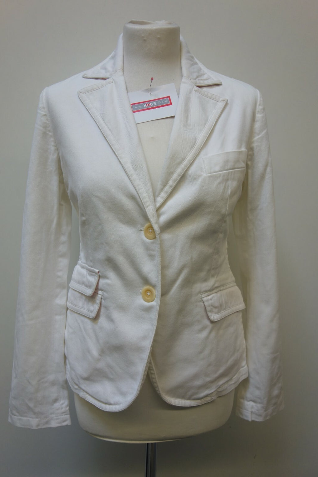 EK1011 Damen Blazer von Nationality, weiß, S0