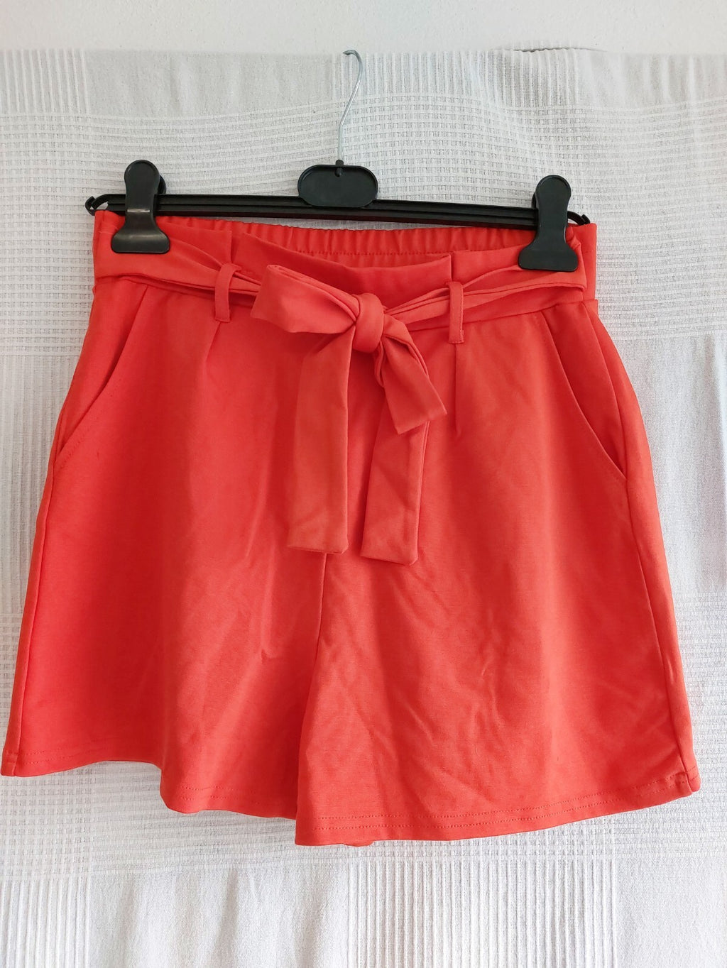 EK1022 Damen Kurzehose von Jean Pascale, Orange,Gr.M0