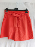 EK1022 Damen Kurzehose von Jean Pascale, Orange,Gr.M0