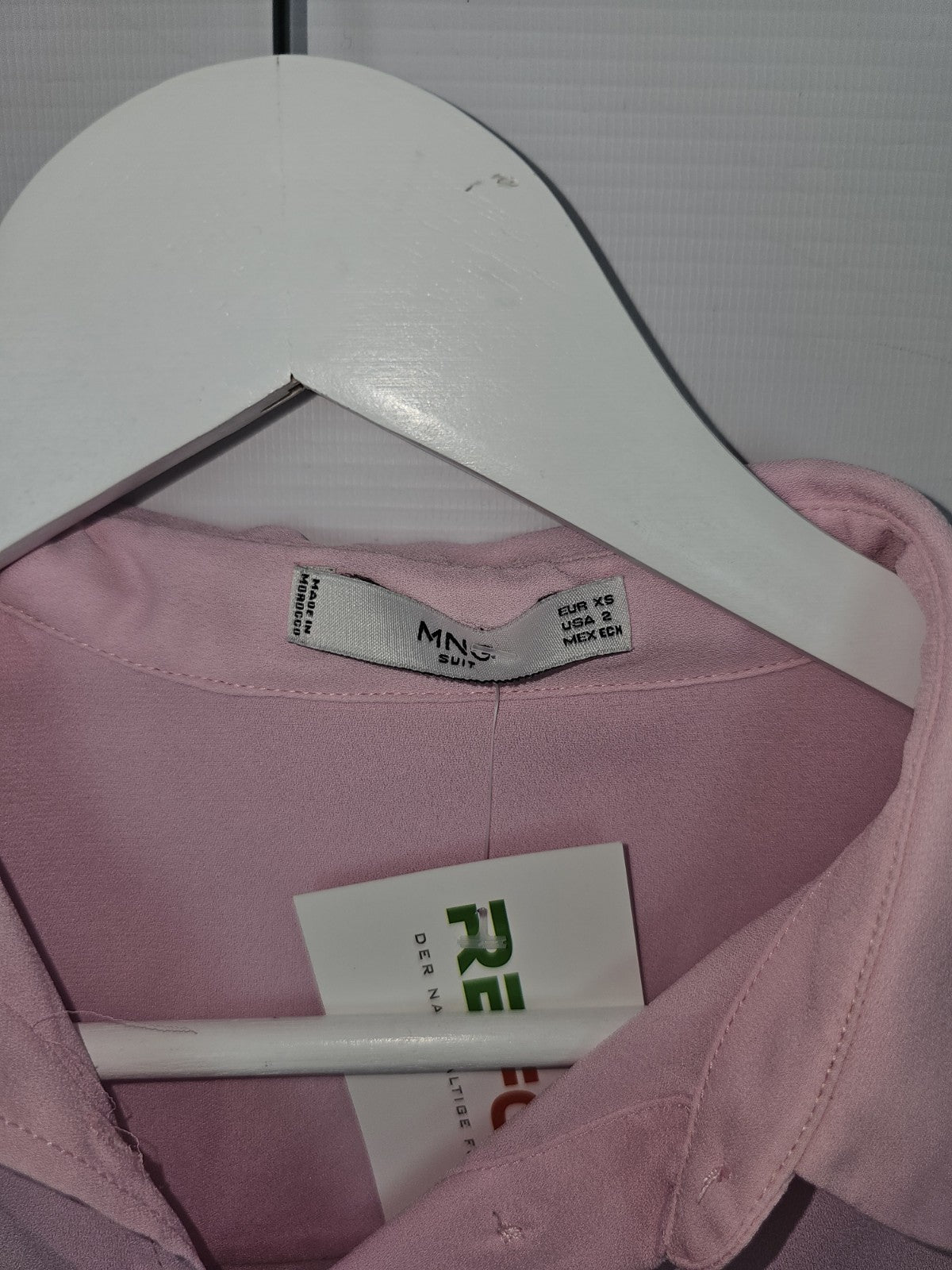 EK9031 Damen Bluse von Mango, Rosa, Gr. XS2