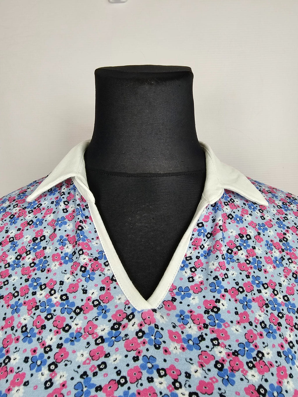 EK5534 Damen T-Shirt von Atelier, blau-rosa, Gr.21 (XL nach Tabelle)1