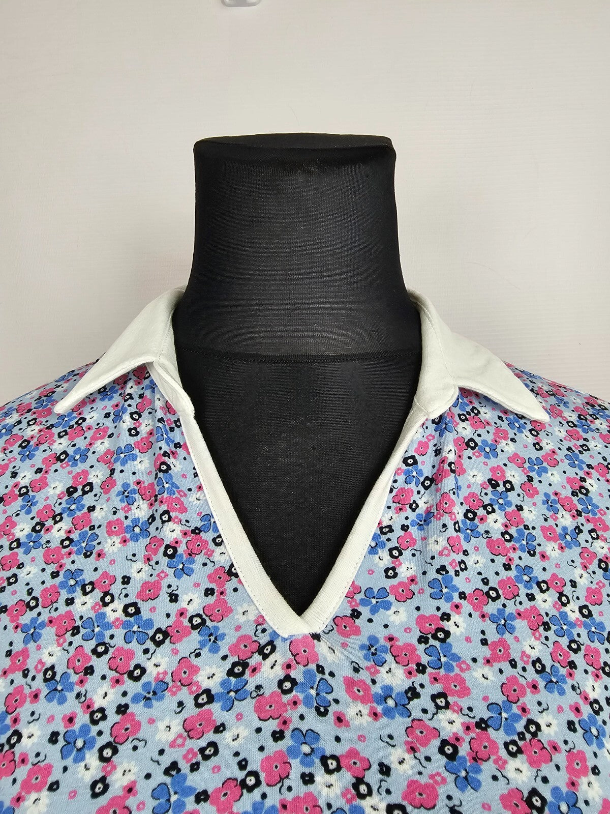 EK5534 Damen T-Shirt von Atelier, blau-rosa, Gr.21 (XL nach Tabelle)1