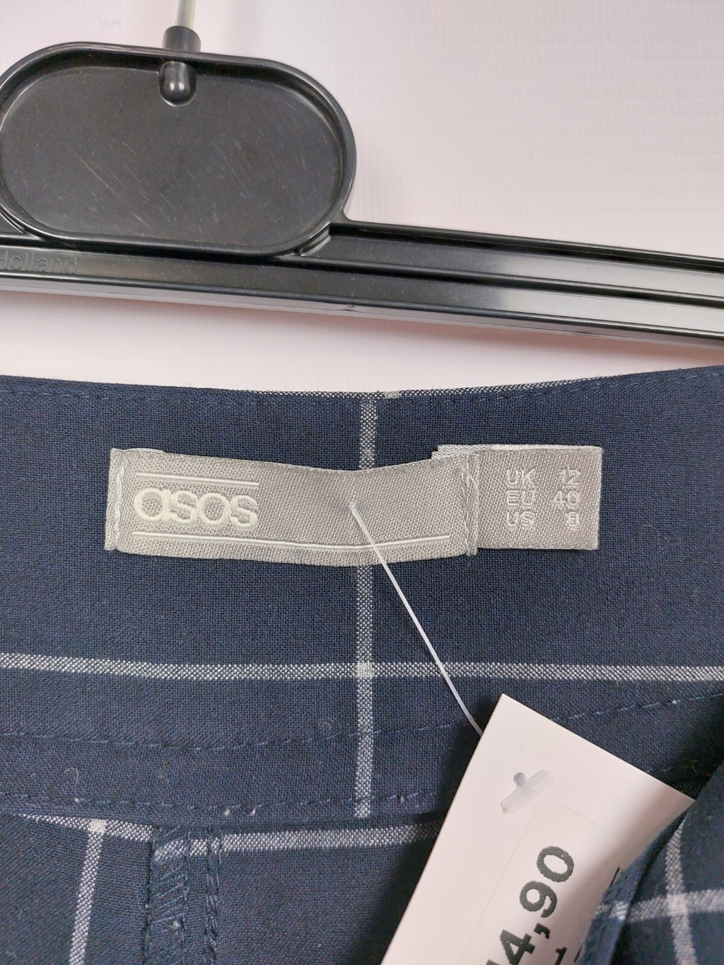 EK1750 Damen Stoffhose von Asos, blau, Gr.402