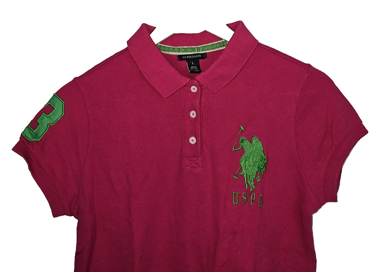 EK8245 Damen Tshirt von U.S Polo Assn. , Pink, Gr. L1