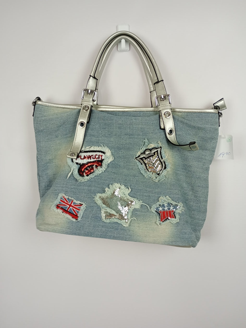EK5313 Damen Tasche von Lookit, blau/silber0