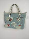 EK5313 Damen Tasche von Lookit, blau/silber0