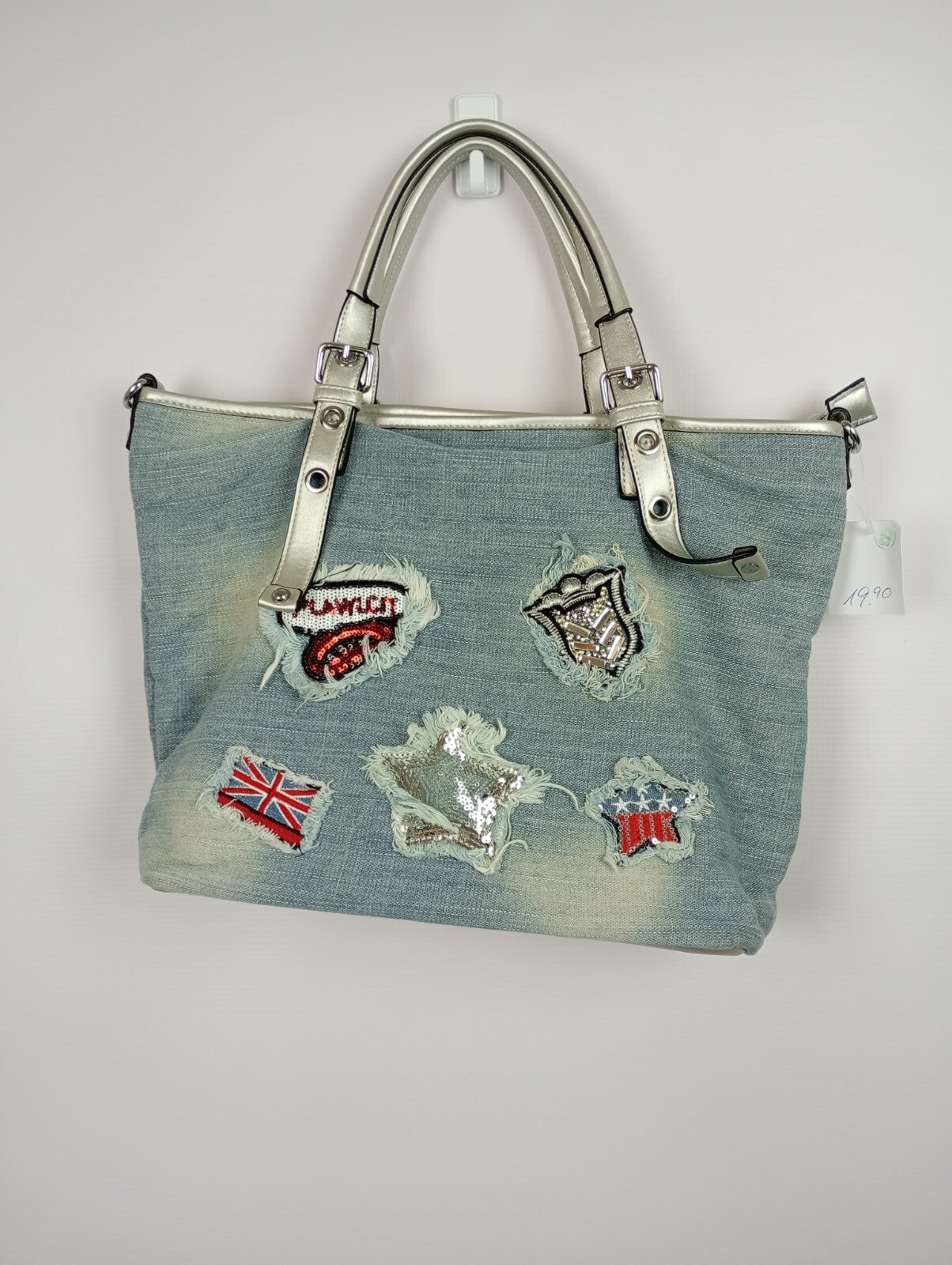 EK5313 Damen Tasche von Lookit, blau/silber0