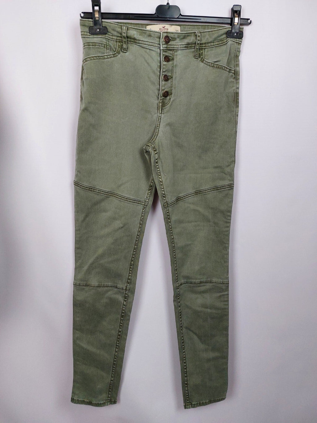 EK2165 Damen Hose von Hollister, grün, Gr. W290