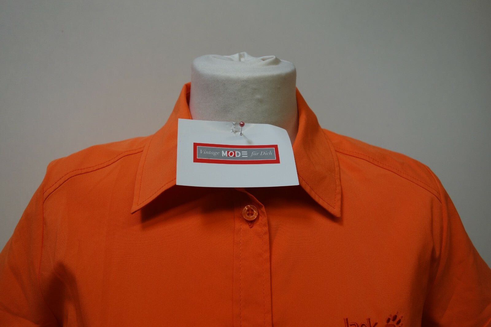 Outdoor Bluse von Jack Wolfskin Orange xs EK0381 wie neu1