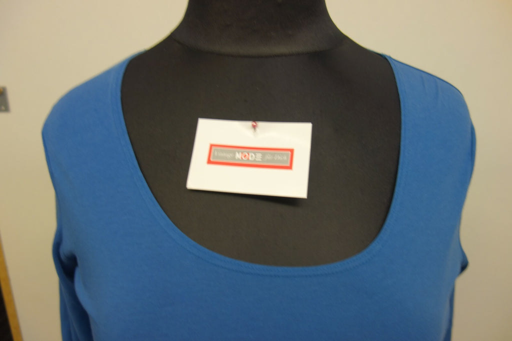 EK1437 Damen Longshirt von Promod, blau, Gr. M1