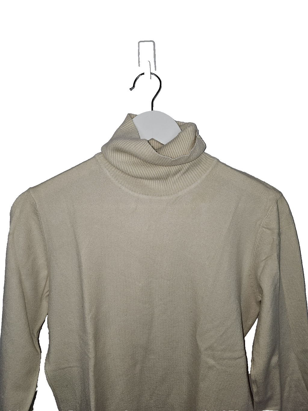 EK7179 Damen Rollkragenpullover von Marinello, Beige, Gr.M1