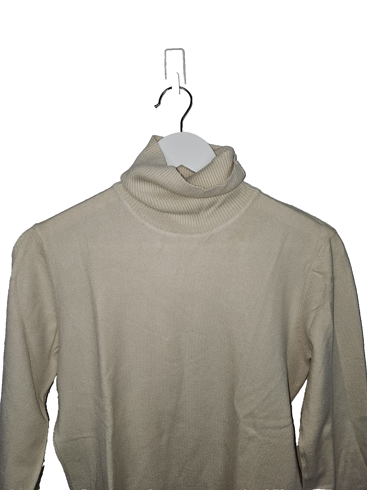 EK7179 Damen Rollkragenpullover von Marinello, Beige, Gr.M1