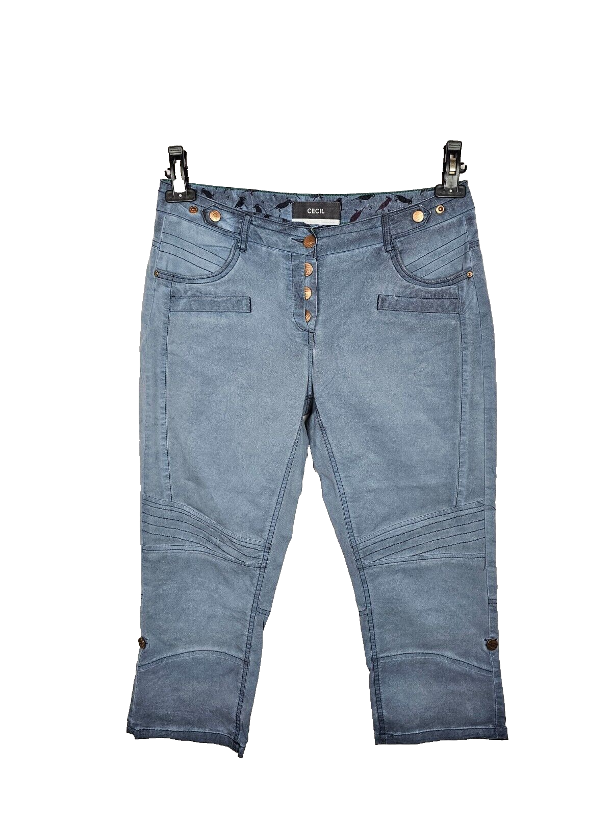 EK6610 Damen Chino Shorts von CECIL, Blau, Gr.280