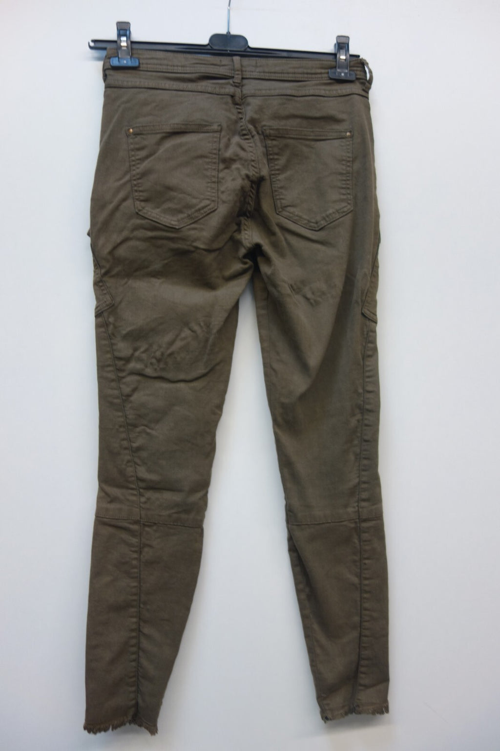 EK2659 Damen Hose von River Island Größe 10 kahki2