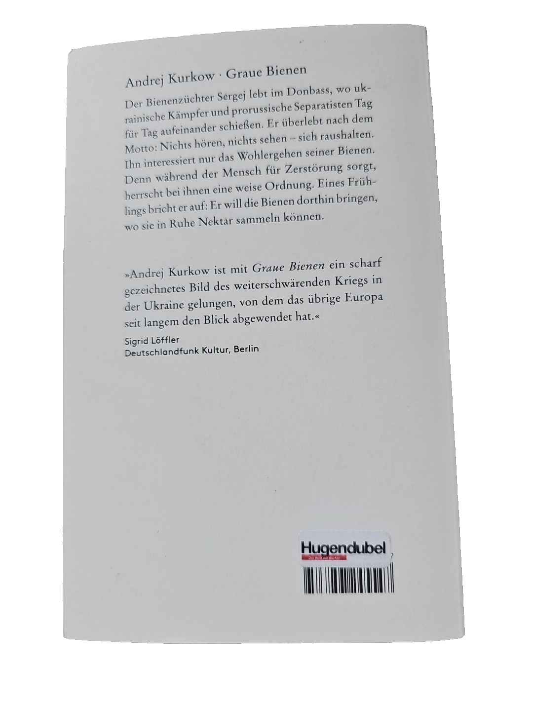 EB3388 Graue Bienen von Andrej Kurkow (2021, Taschenbuch)1