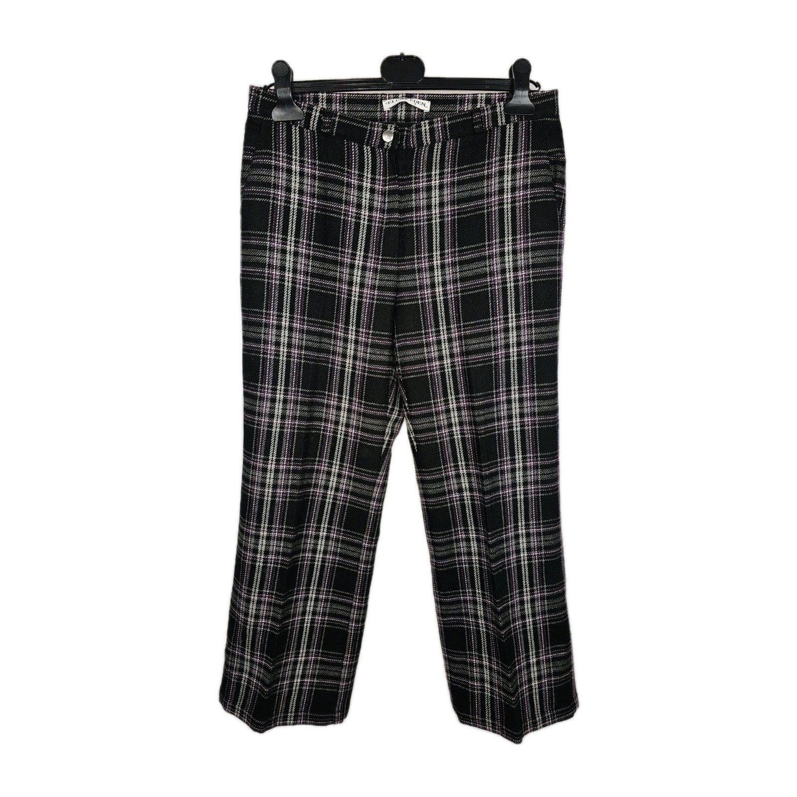 EK8278 Damen Hose von Elena Eden, schwarz-lila, Gr.200
