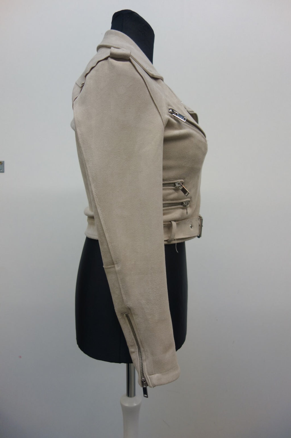 EK2513 Damen Jacke von Stradivarius, beige, Gr. S2