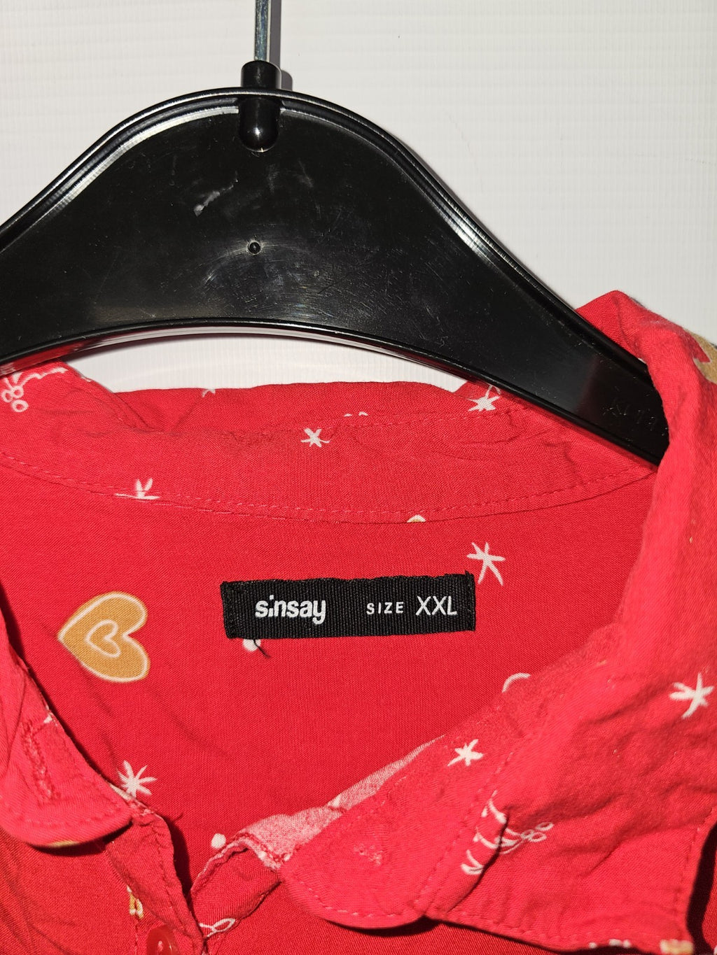 EK8497 Damen Bluse von Sinsay, Rot, Gr. XXL2