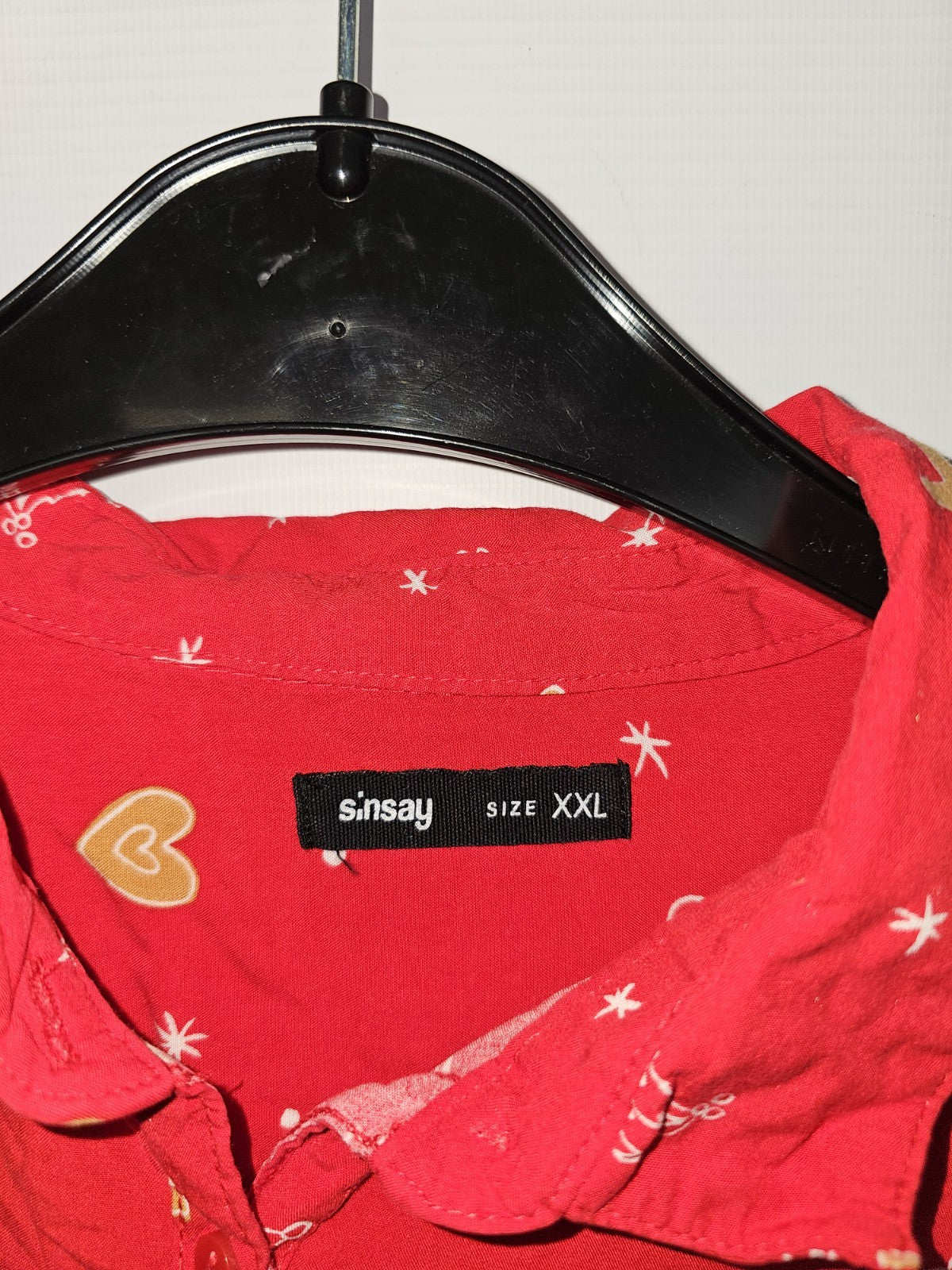 EK8497 Damen Bluse von Sinsay, Rot, Gr. XXL2