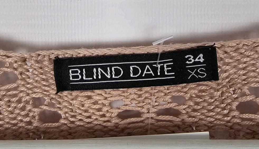 EK7302 Damen Pullover Blind Date Gr.XS Rosa1