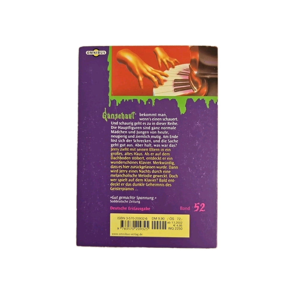 EB3832 Das Geisterpiano: Gänsehaut Band 52: BD 52 von R. L. Stine | Buch 1